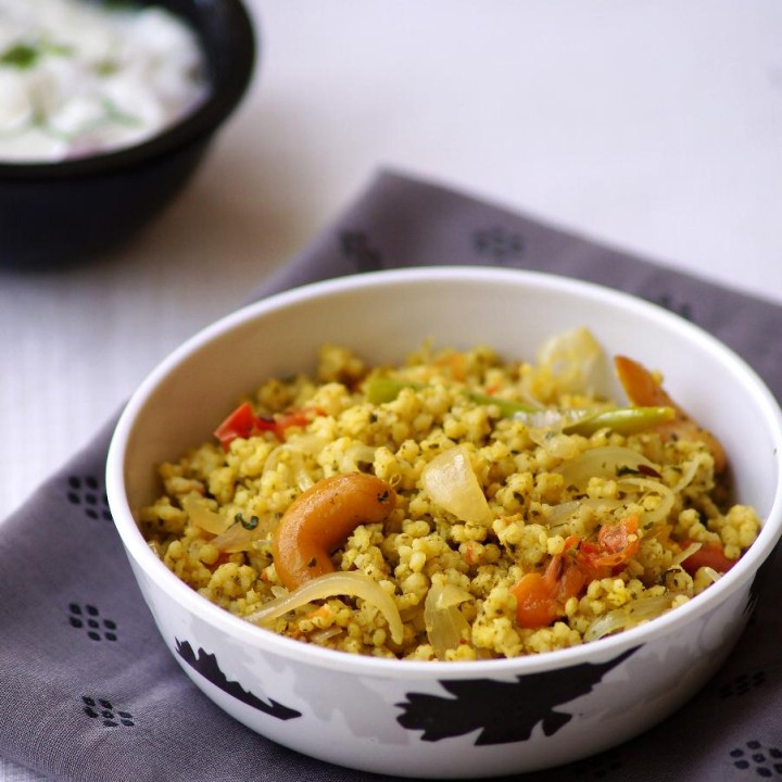 Pudina Millet Rice Recipe - Pudina Korra Annam Recipe - Indian Foxtail ...