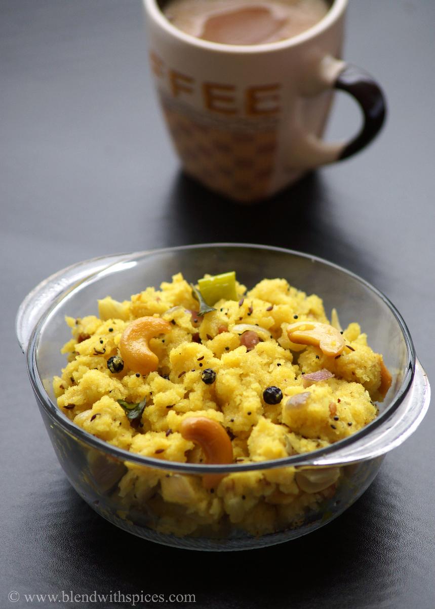 Kanchipuram Upma Recipe - Easy South Indian Breakfast Recipes