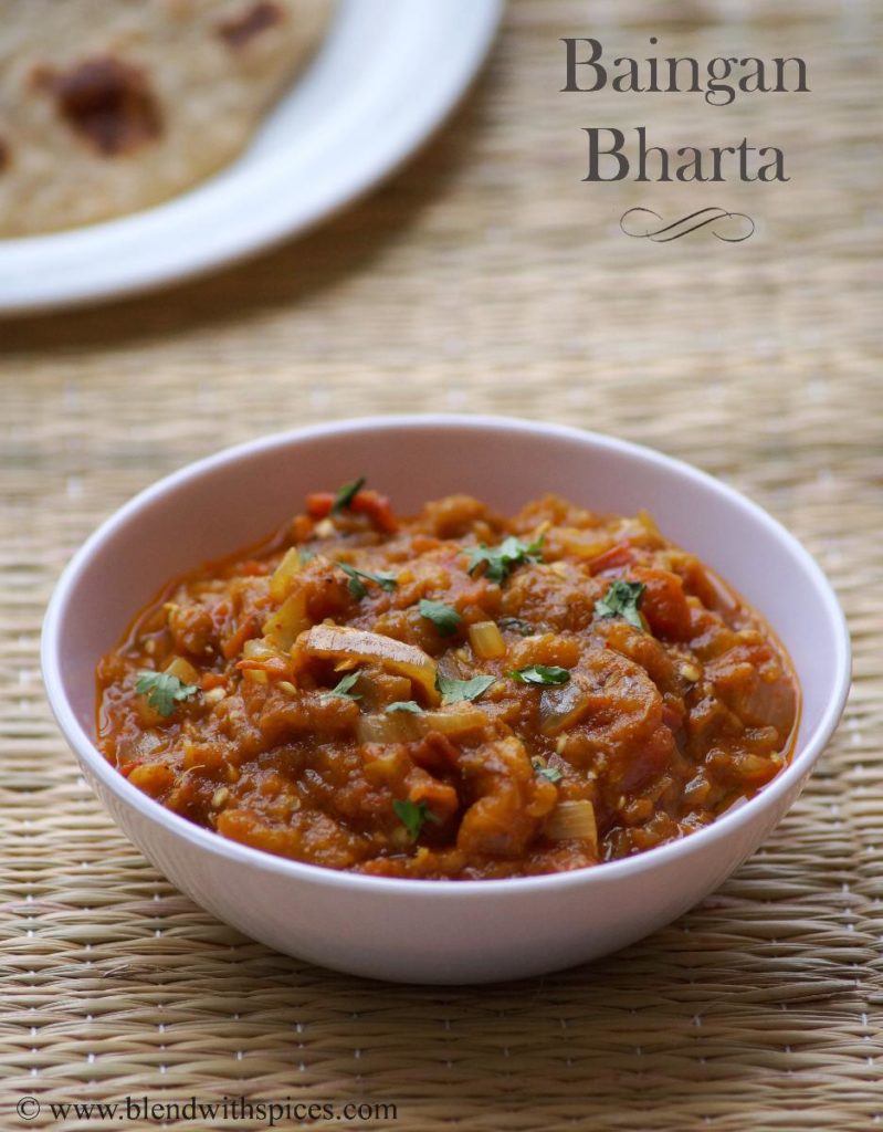 Baingan Bharta Recipe - How to make Punjabi Baingan Bharta Recipe ...