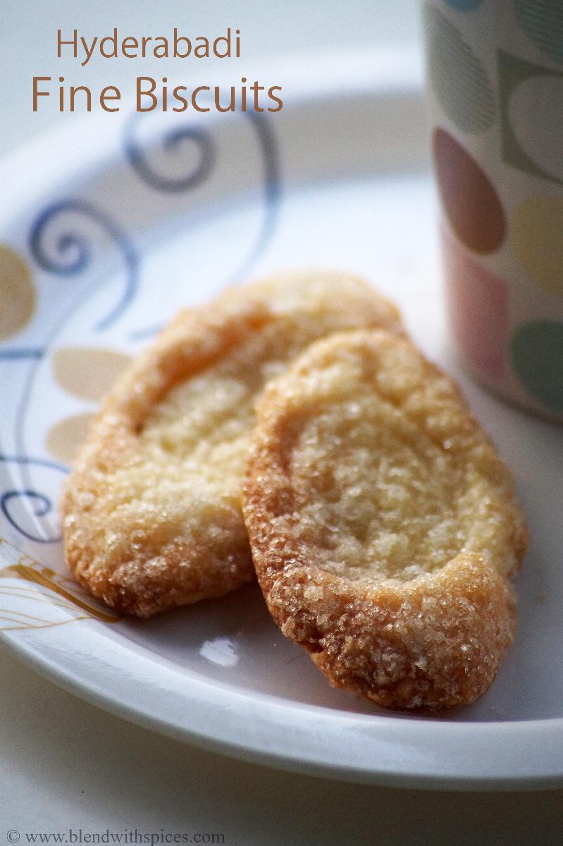 Hyderabadi Fine Biscuits Recipe - How to make Fine 