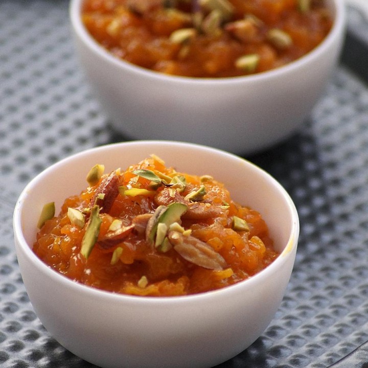 Carrot Coconut Milk Halwa Recipe - Gajar Ka Halwa - Easy Indian Sweets