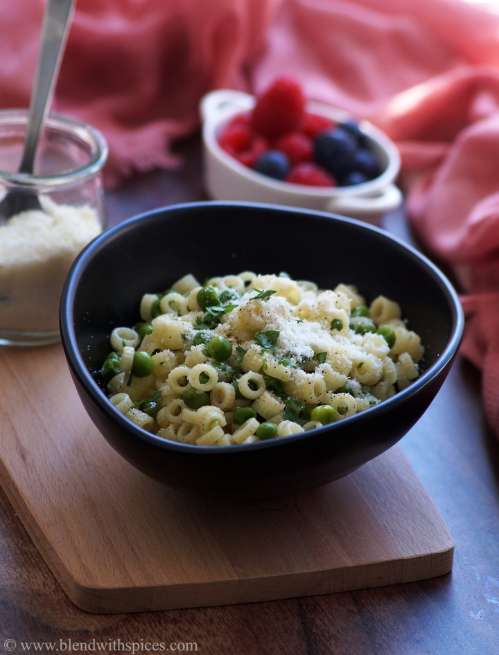 Pasta E Piselli Recipe - Classic Italian Pasta With Peas Recipe