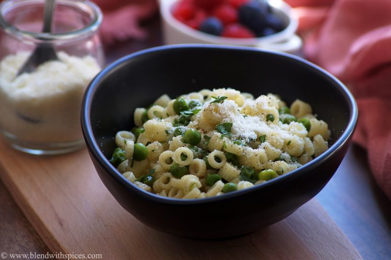 Pasta E Piselli Recipe - Classic Italian Pasta With Peas Recipe