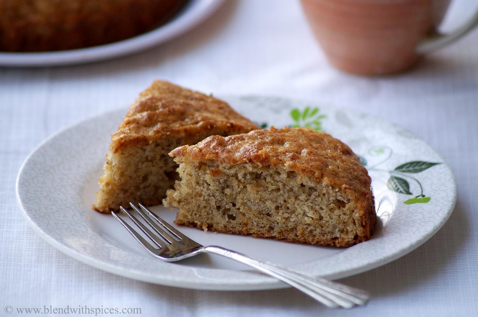 Eggless Banana Cake Recipe Vegan Banana Cake Recipe Step By Step 