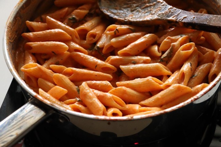 Vegan Creamy Tomato Coconut Pasta Recipe