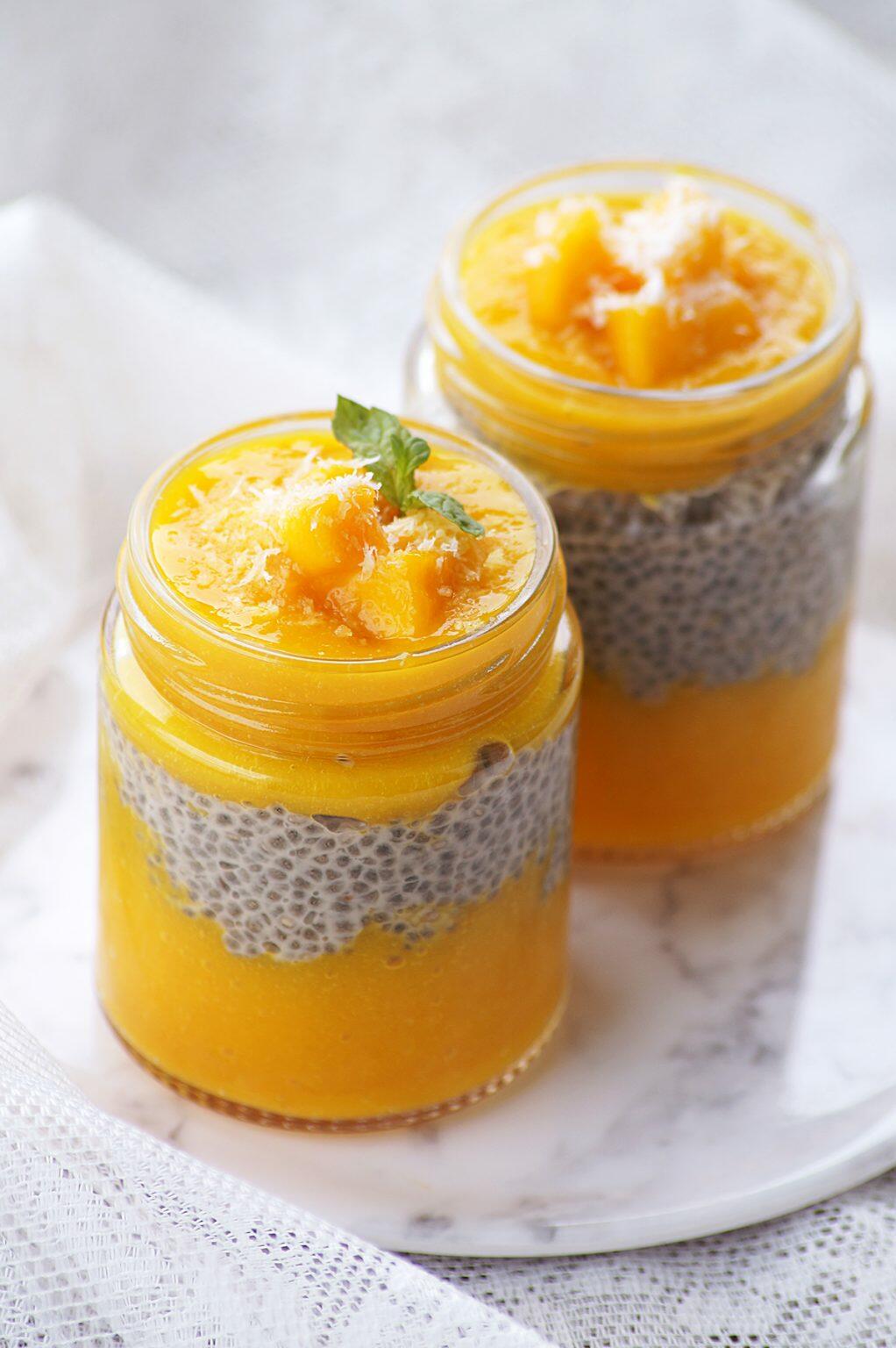 Mango Chia Pudding Recipe